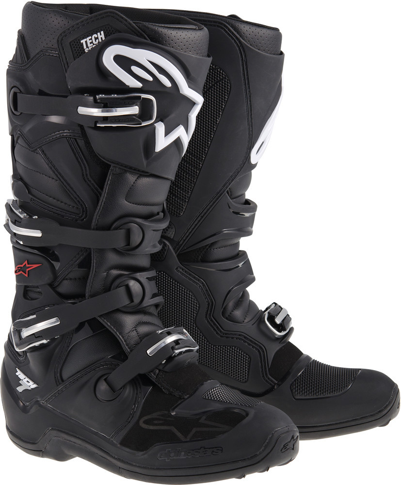 Alpinestars Tech 7 (Previous Collection) Boots Black - Speed Addicts