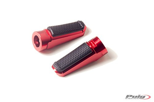 Puig Footpegs Racing Rubber Black - 7318N