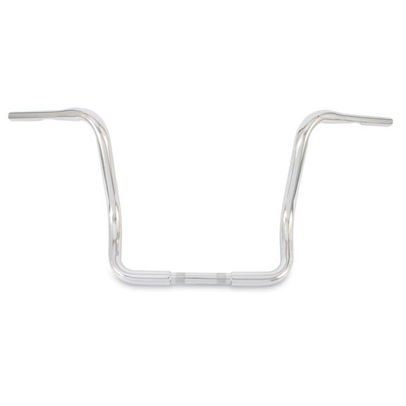 Burly Bagger Bars 1.25" Tube Batwing Fairing Chrome 13" (B12-2000C)