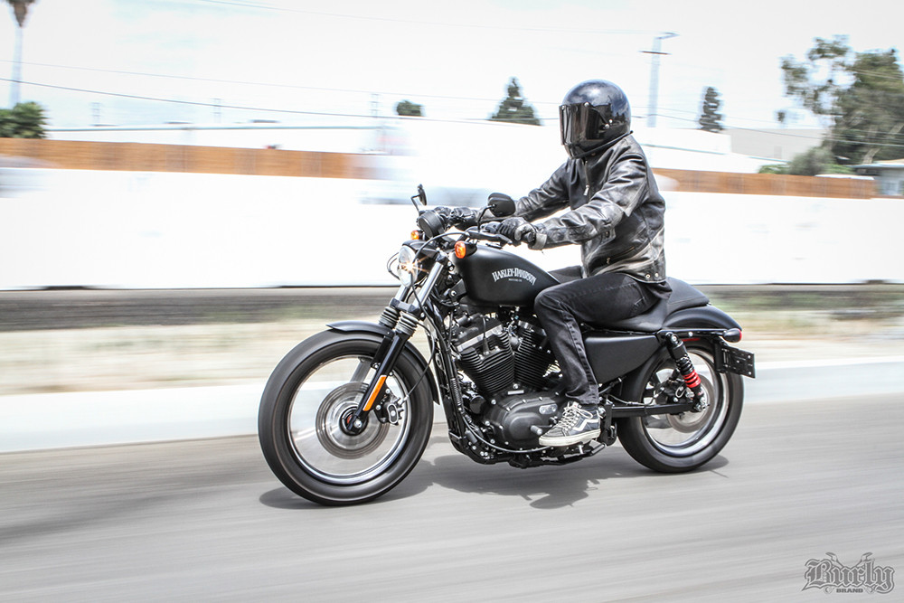 Burly Stiletto Shocks Black 13" Sporster 04-17 (B28-1251)