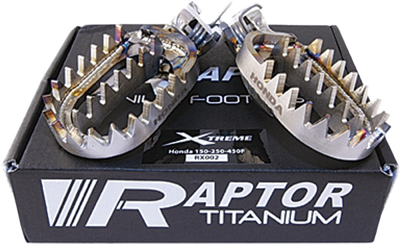 Raptor Titanium Foot Pegs - RX003