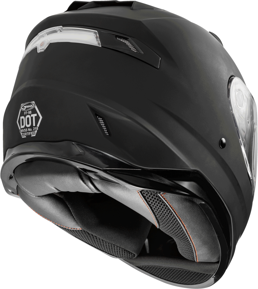 Gmax FF-98 Full Face Solid Helmet Matte Black