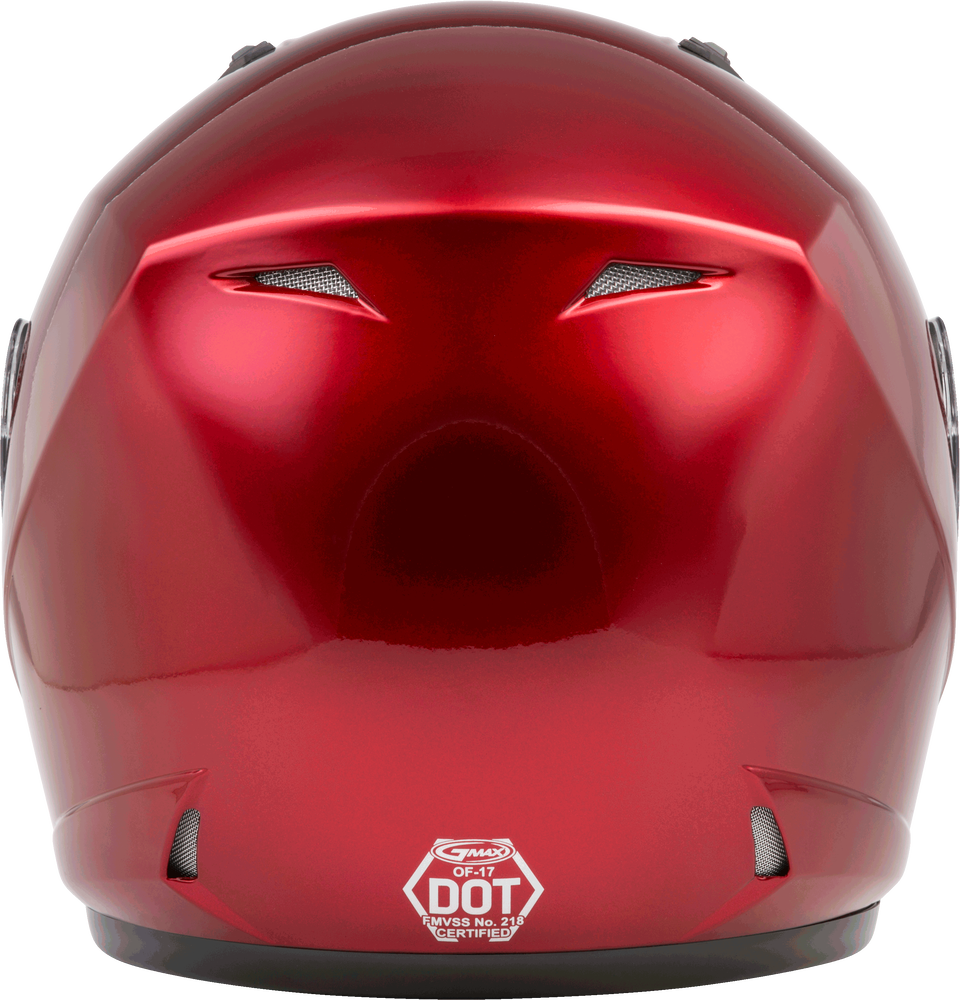Gmax OF-17 Open Face Helmet Candy Red