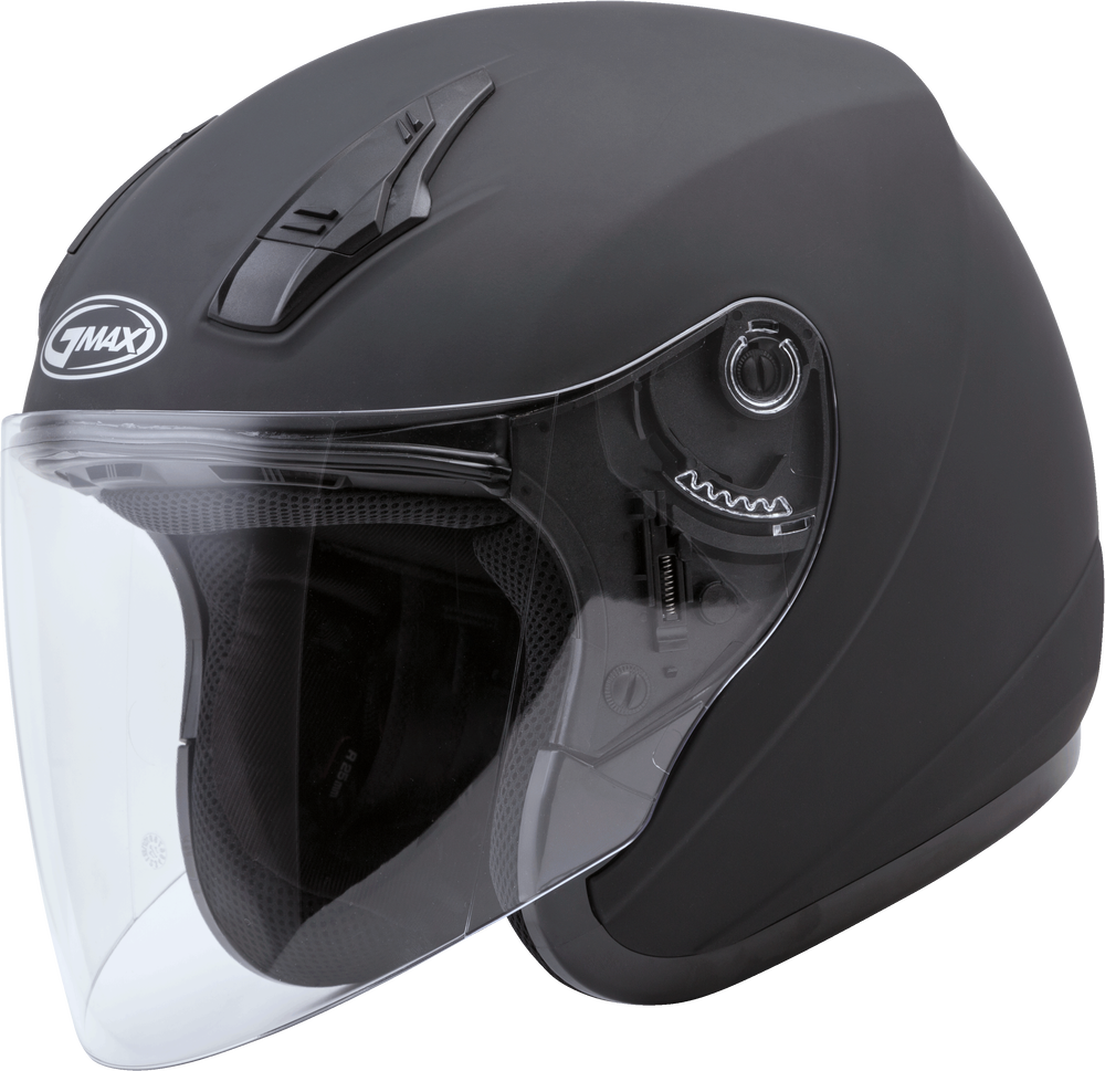 Gmax OF-17 Open Face Helmet Solid Matte Black