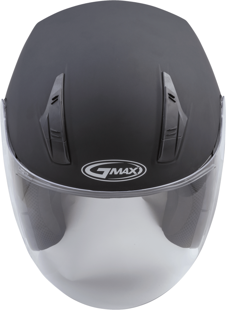 Gmax OF-17 Open Face Helmet Solid Matte Black