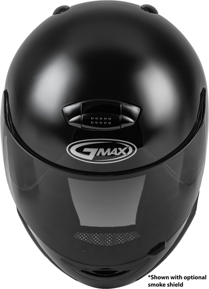 Gmax GM-38 Full Face Solid Helmet Black