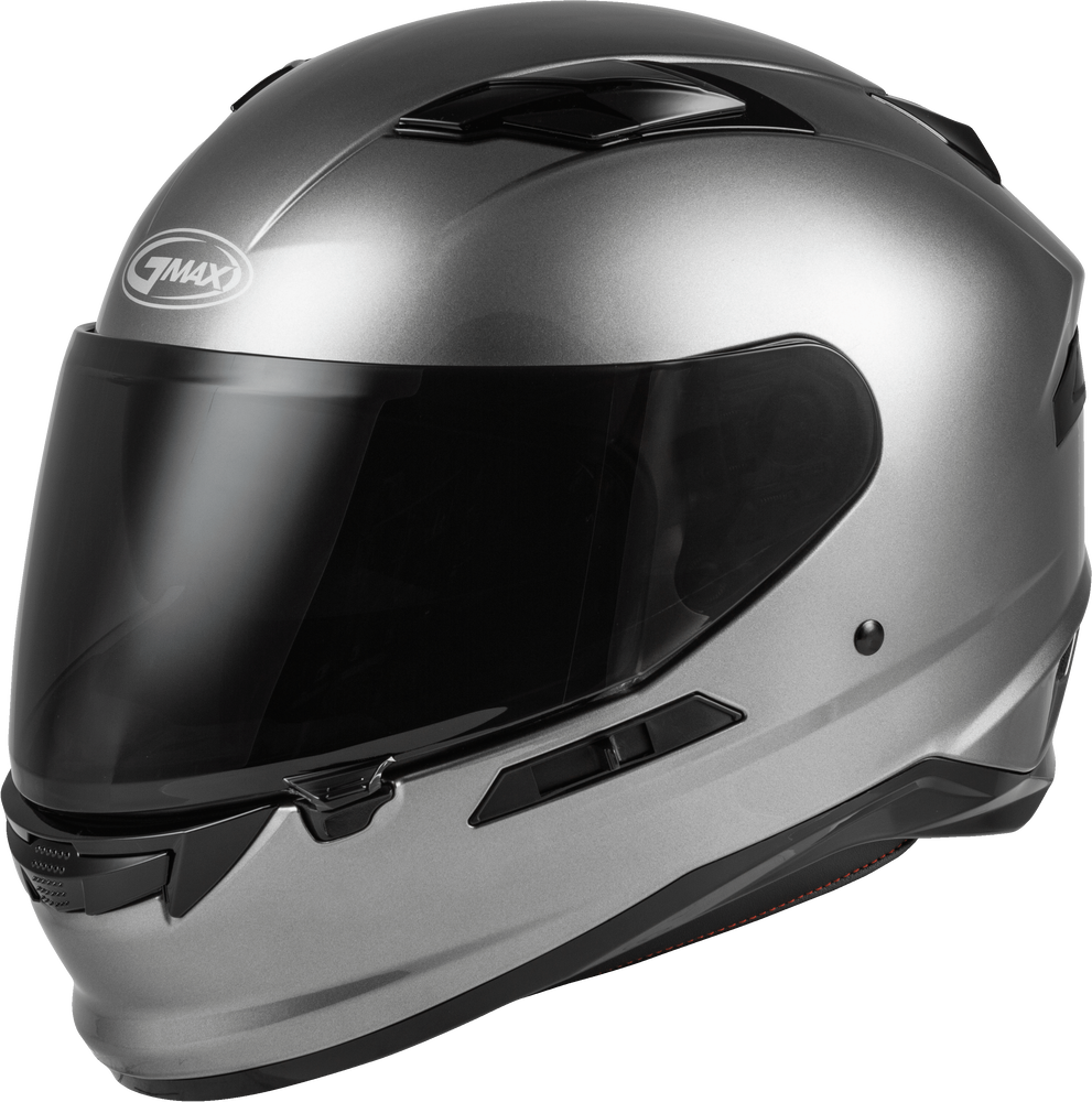 Gmax FF-98 Full Face Solid Helmet Titanium