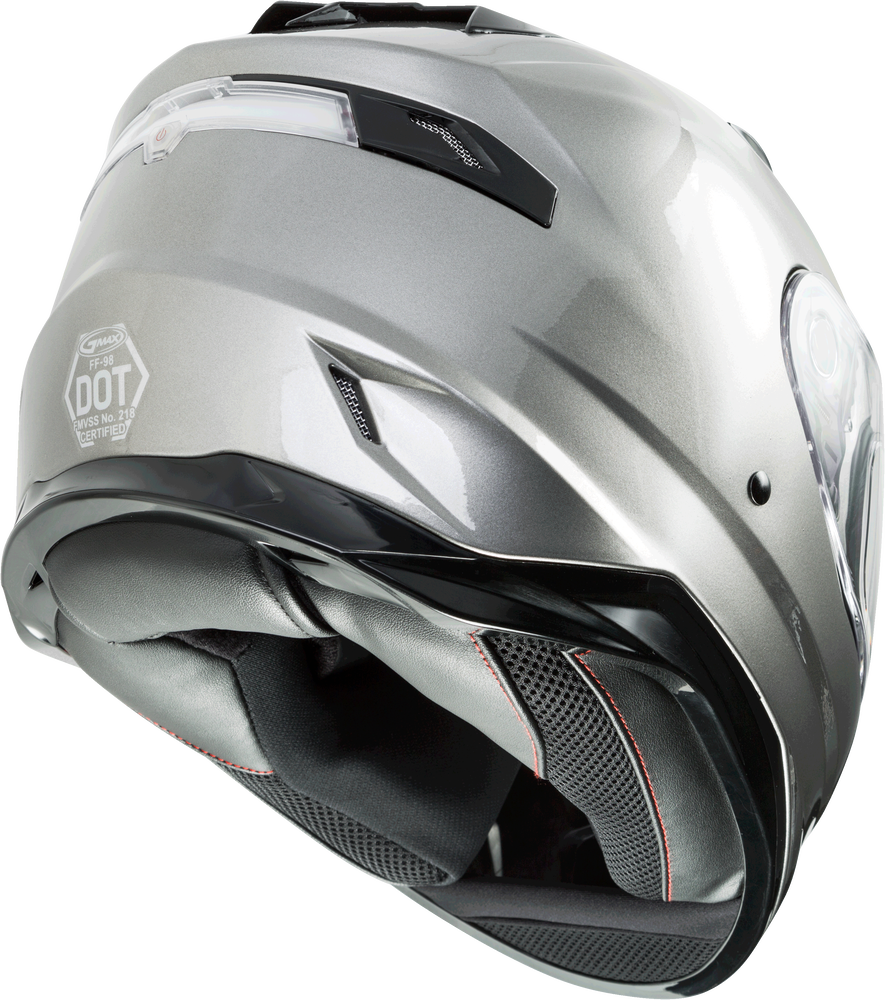 Gmax FF-98 Full Face Solid Helmet Titanium