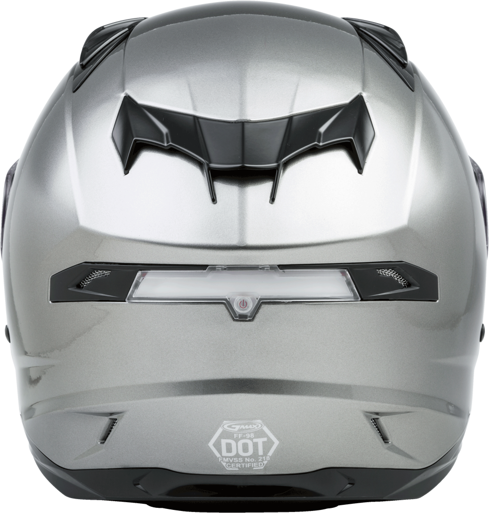 Gmax FF-98 Full Face Solid Helmet Titanium