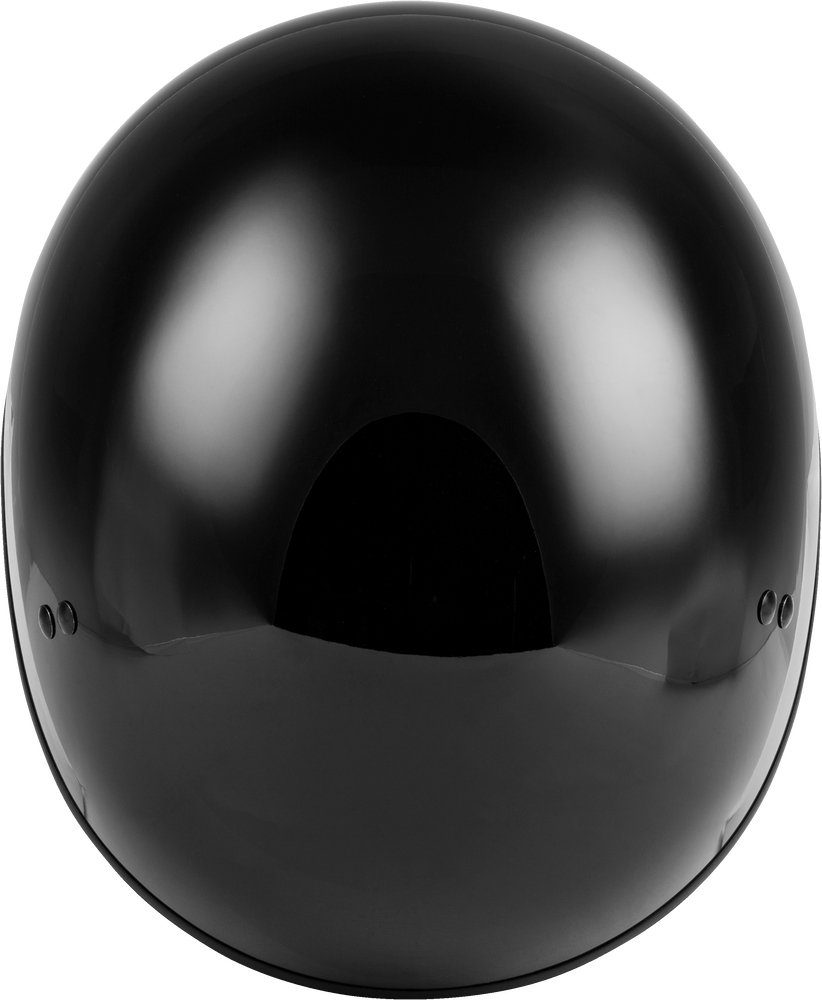 Gmax GM-45 Naked Half Helmet Solid Black
