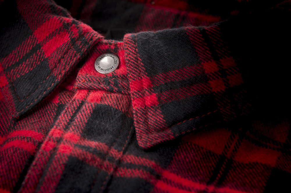 Highway 21 Marksman Riding Flannel Black Red