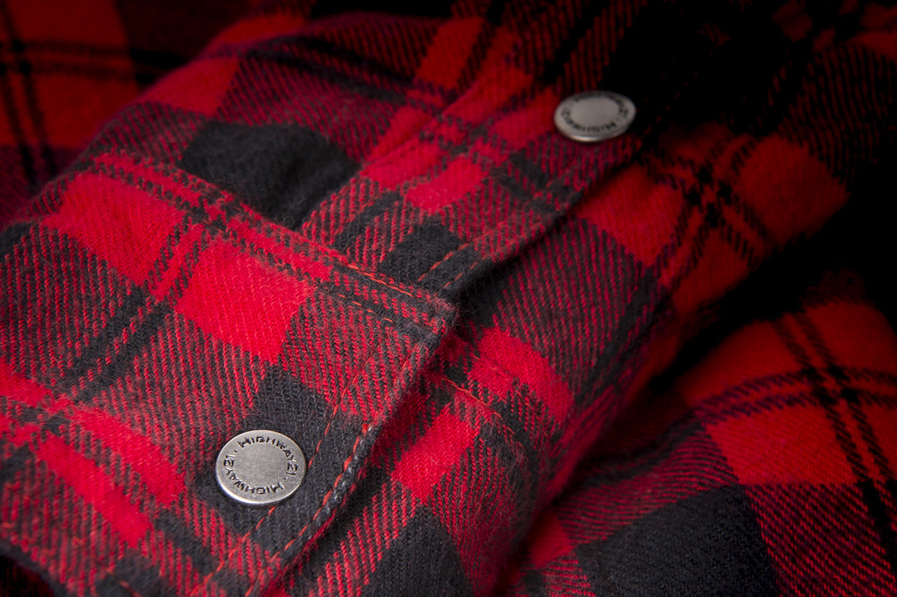 Highway 21 Marksman Riding Flannel Black Red