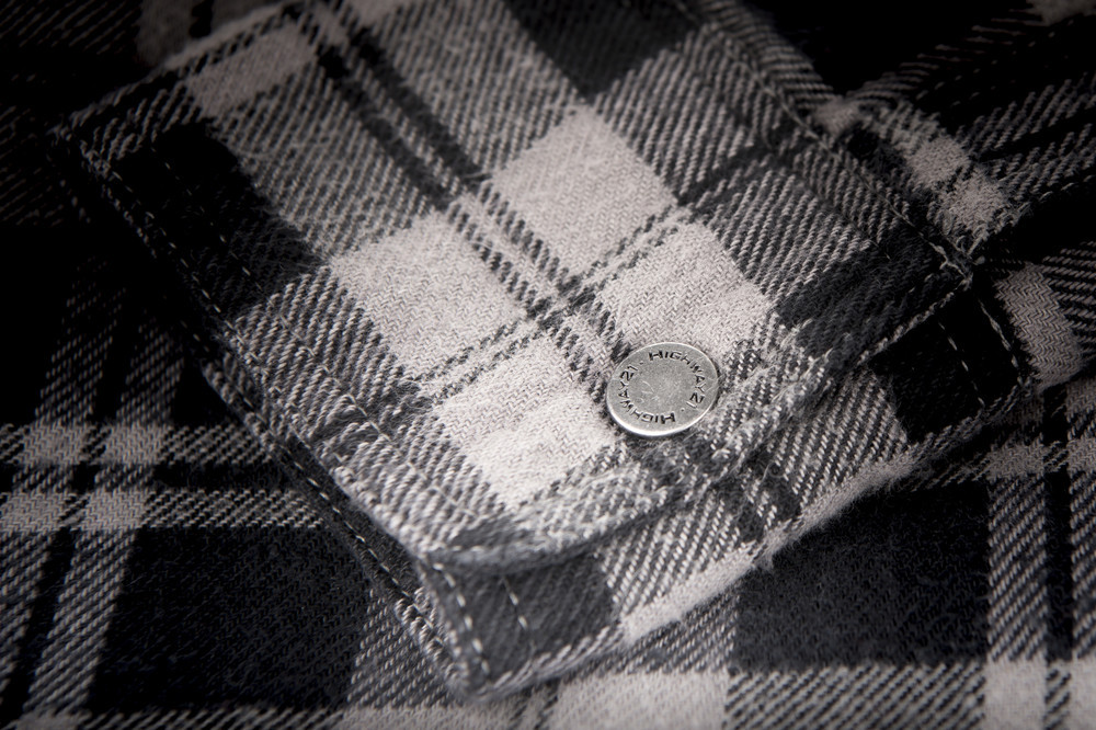 Highway 21 Marksman Riding Flannel Black Grey