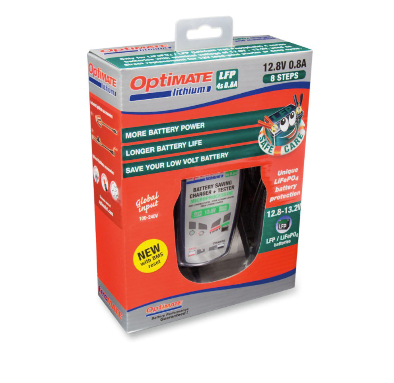 Tecmate Optimate .8A Lithium Battery Charger and Maintainer - TM-471