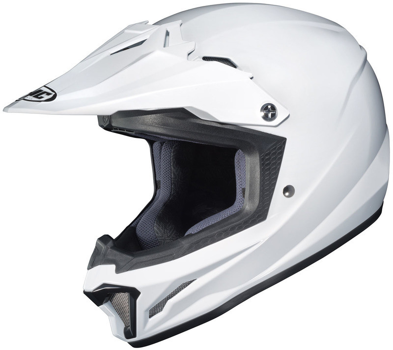 HJC CL-XY 2 Solid Gloss White Helmet
