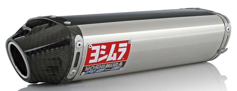 Yoshimura Street Rs-5 Slip-On Exhaust Ss-Ss-Cf - 1227275