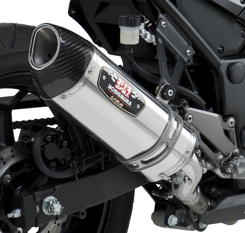 Yoshimura Street R-77 Slip-On Exhaust Ss-Ss-Cf - 147002J520