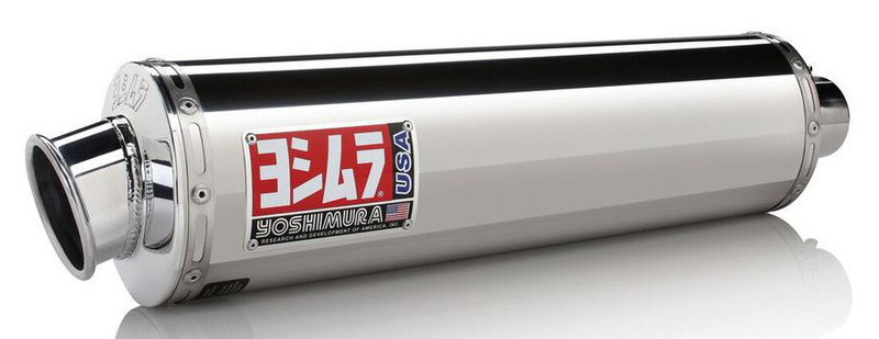 Yoshimura Street Dual Rs-3 Slip-On Exhaust So-Ss-Ss - 1121255