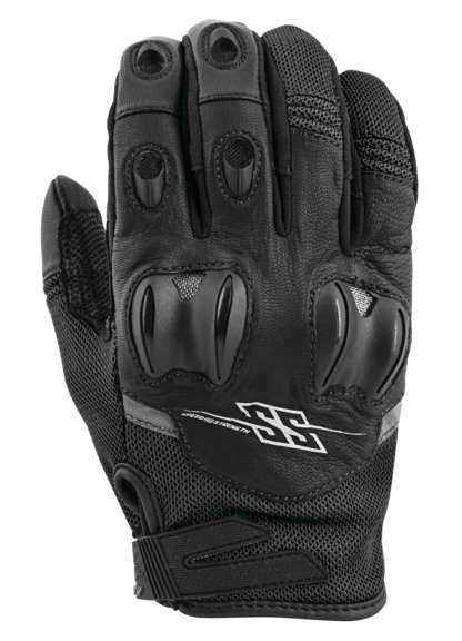 Speed and Strength THE POWER AND GLORY Black Gloves
