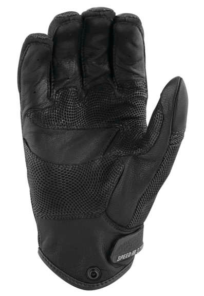 Speed and Strength THE POWER AND GLORY Black Gloves