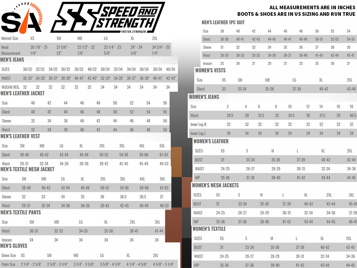 Speed and Strength DARK HORSE LEATHER Black Jacket