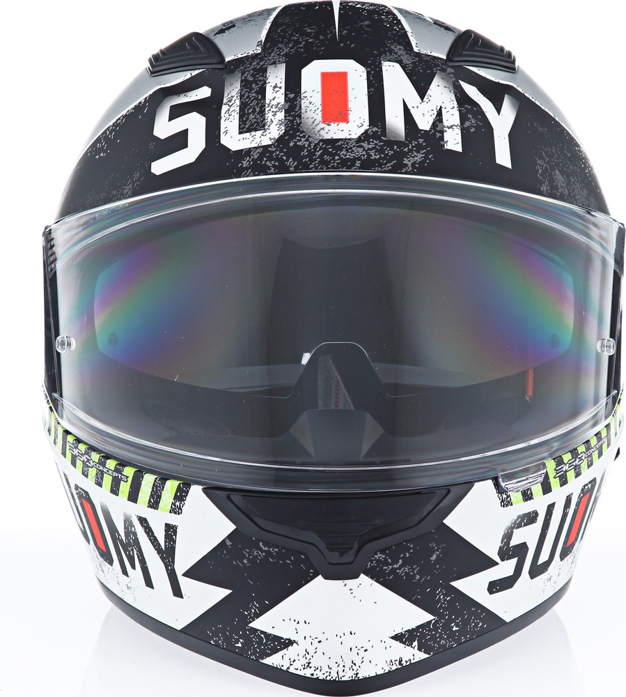 Suomy Speedstar Propeller Silver Helmet