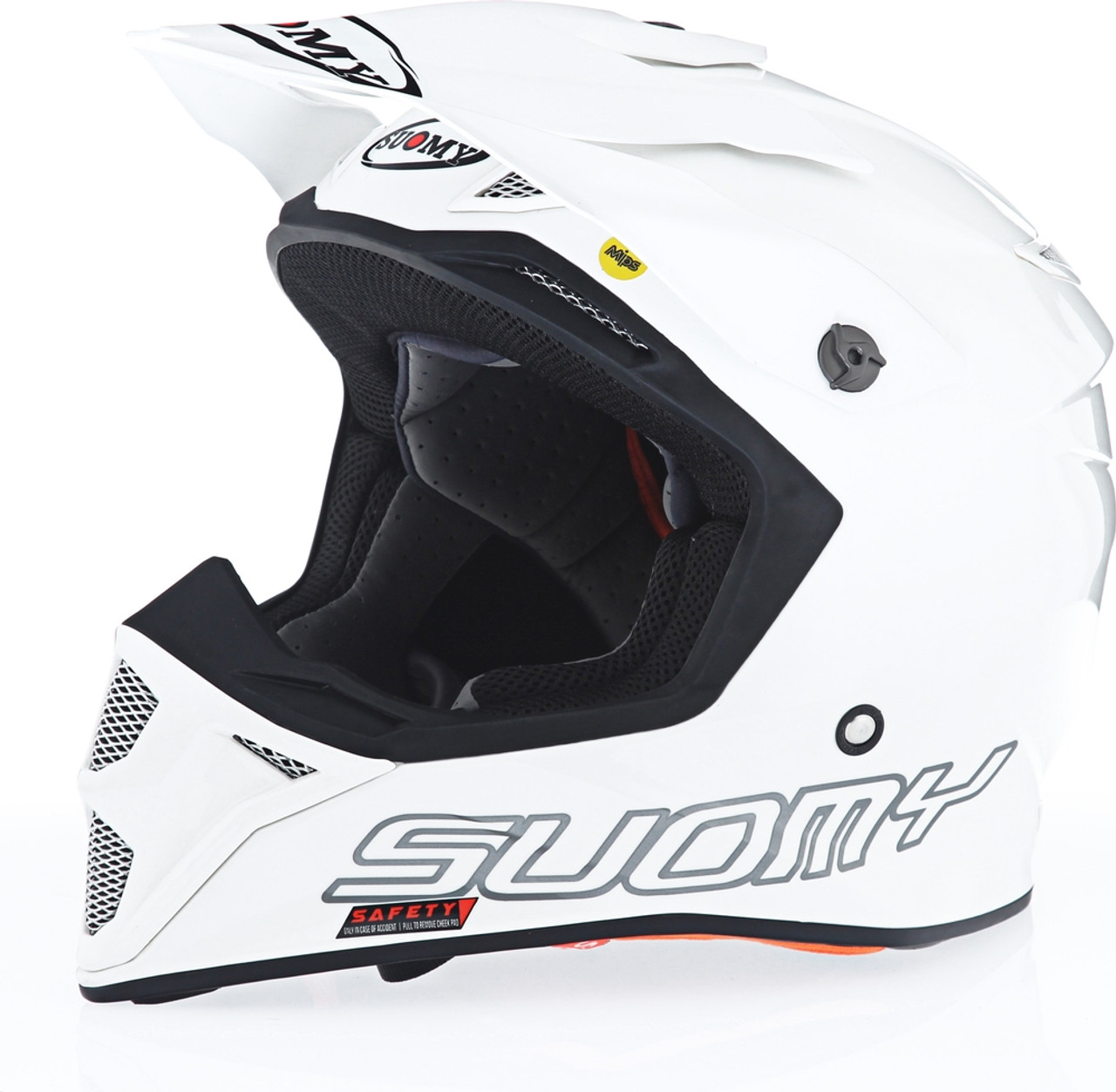 Naschrift voordeel hoogte Suomy MX Speed Gloss White Helmet - Speed Addicts