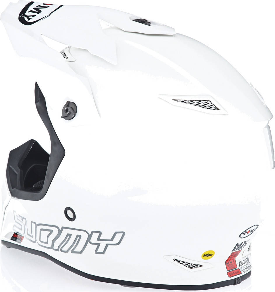 Suomy MX Speed Gloss White Helmet