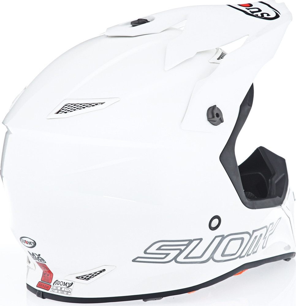 Suomy MX Speed Gloss White Helmet