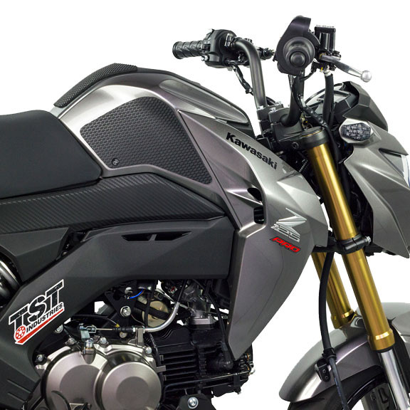 TechSpec Snake Skin Gripster Tank Grip for Kawasaki Z125 16-22