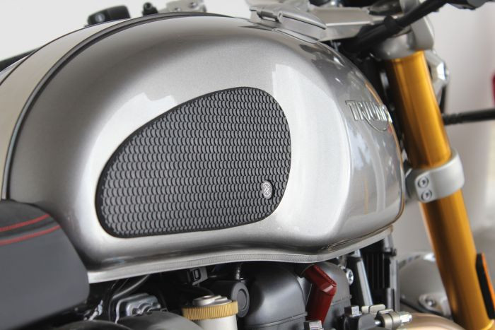 TechSpec Snake Skin Gripster Tank Grip for Triumph THRUXTON 13-20 ...