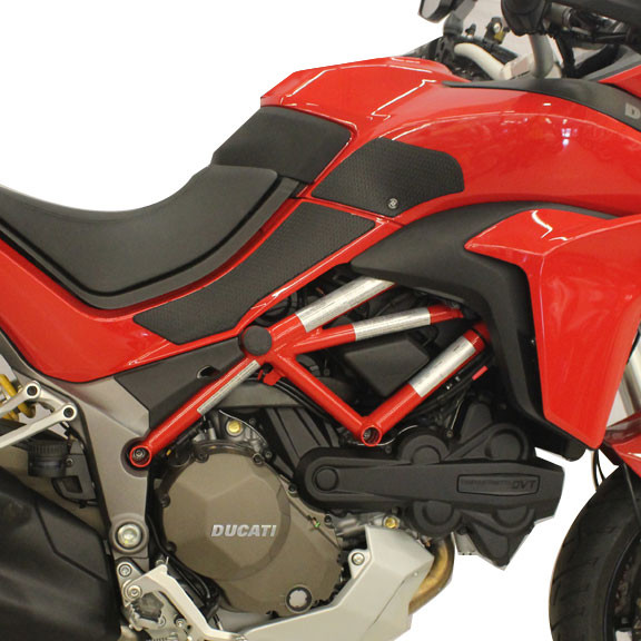 TechSpec Snake Skin Gripster Tank Grip Ducati MULITSTRADA 1200 / DAIR / PP 15-19