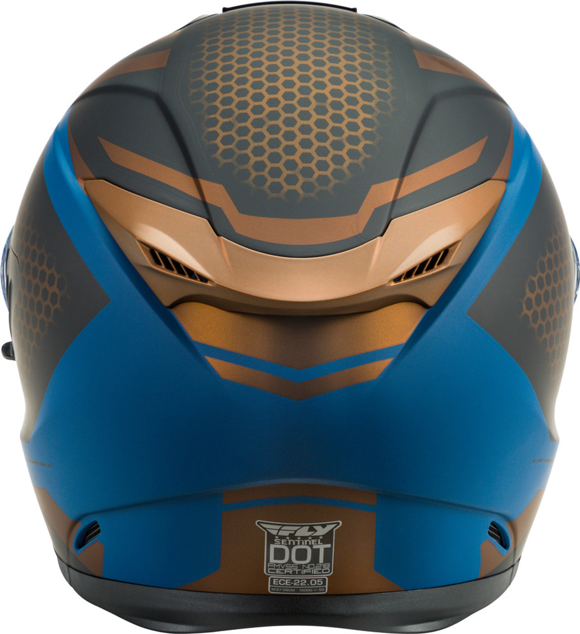 Fly Racing Sentinel Mesh Helmet Gold