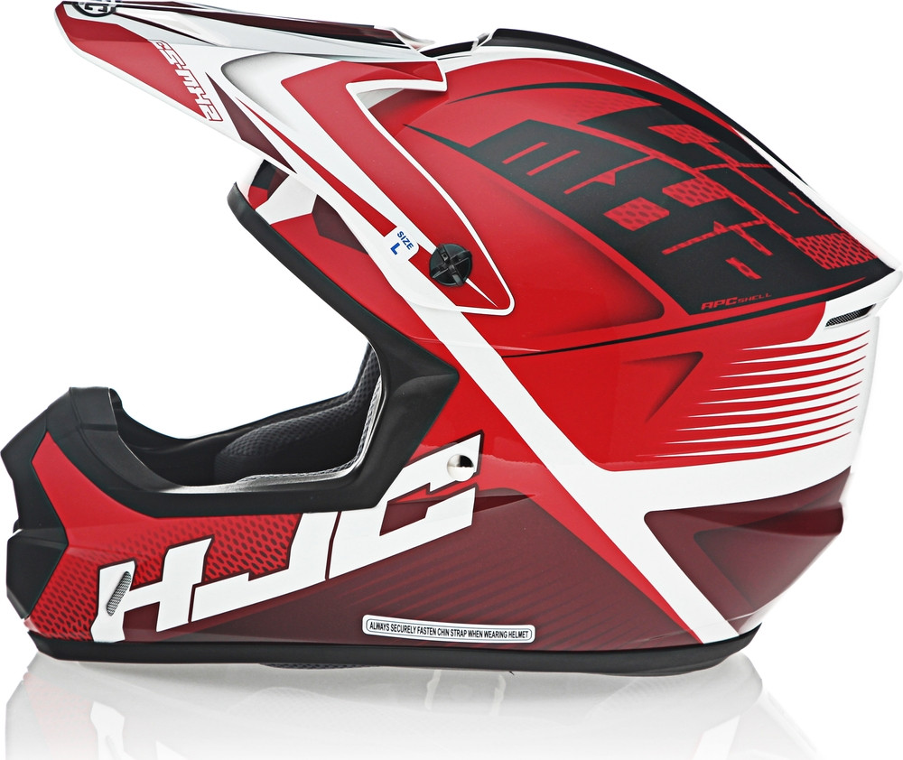 HJC CS-MX 2 Ellusion Red White Helmet