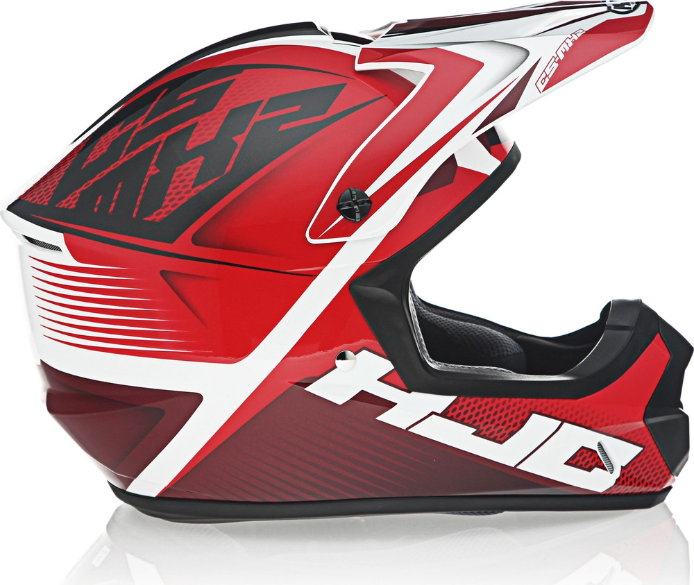 HJC CS-MX 2 Ellusion Red White Helmet