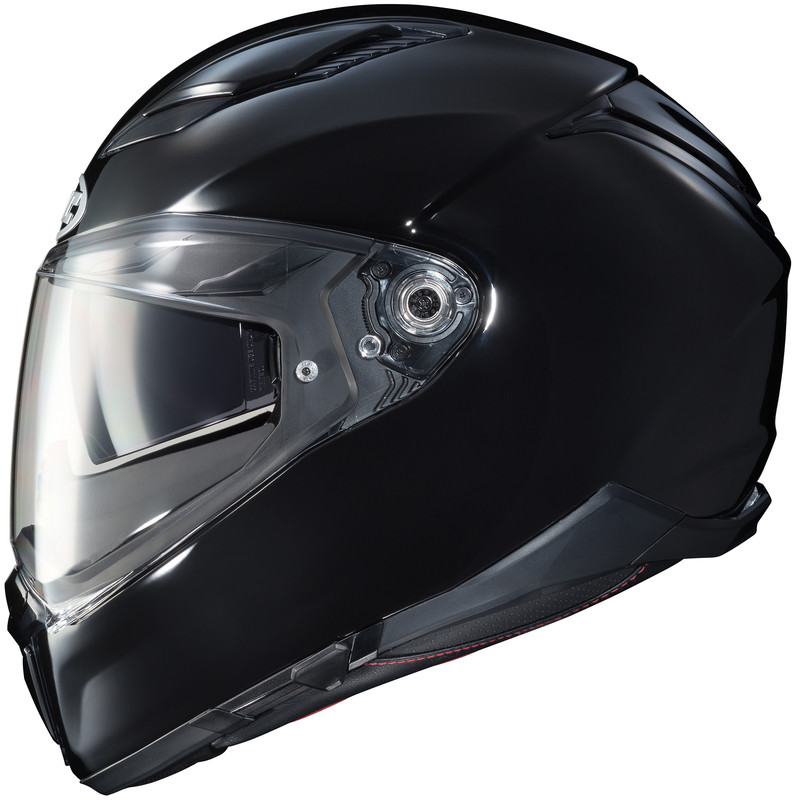 HJC F70 Solid Gloss Black Helmet