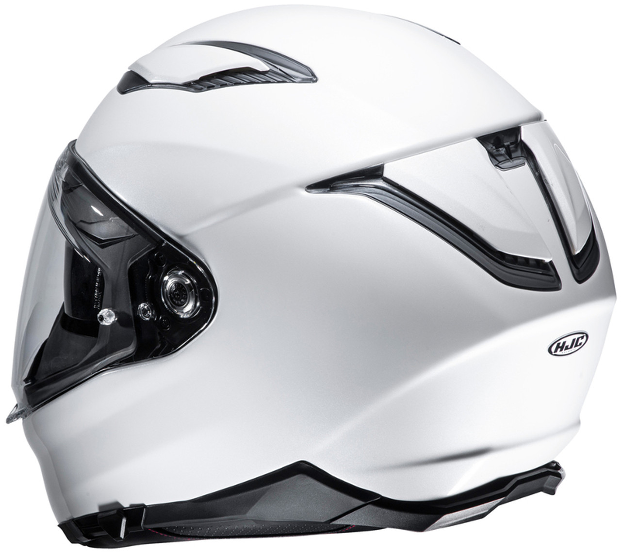 HJC F70 Solid Gloss White Helmet