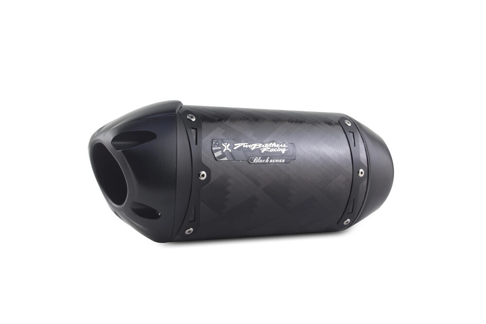 Two Brothers S1R Full Exhaust S1 Cbr500R 16 Cf / Blk - 005-4470107-S1B