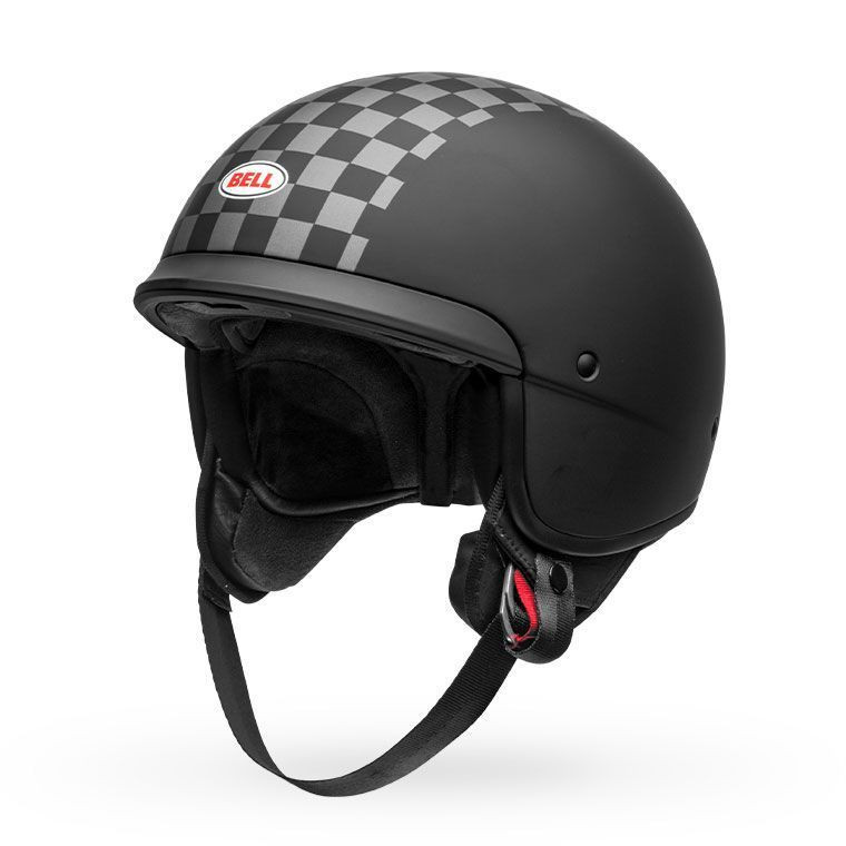 Bell Scout Air Cruiser Helmet Check Matte Black/White