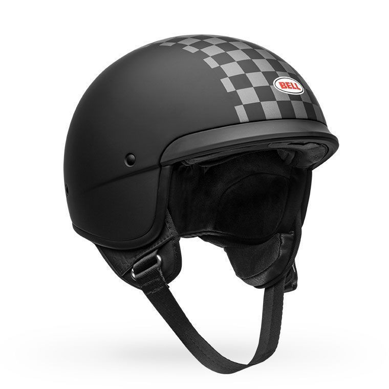 Bell Scout Air Cruiser Helmet Check Matte Black/White