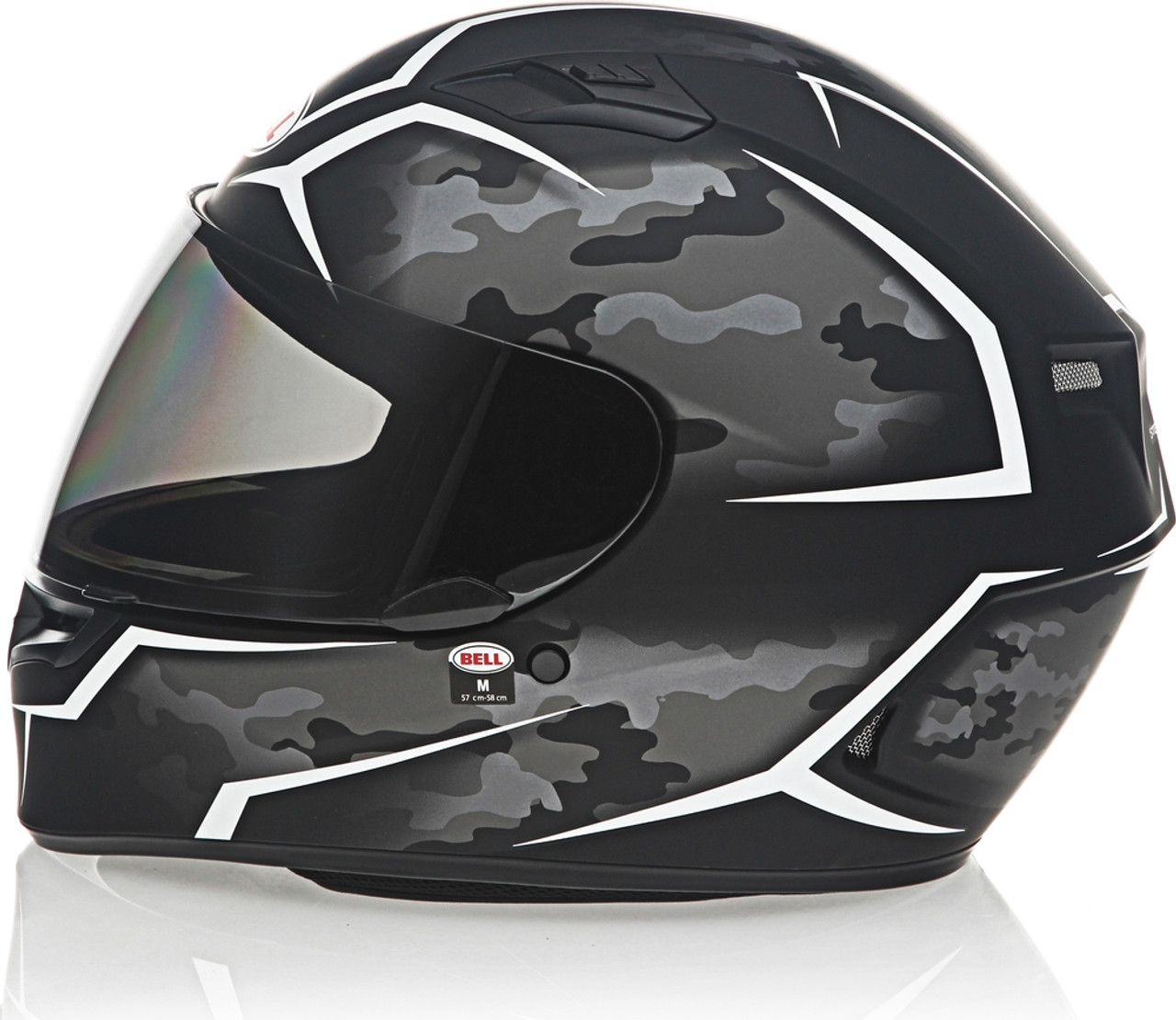 Bell Qualifier Helmet Stealth Camo Matte Black/White