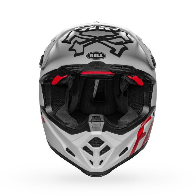 Bell Moto-9 Flex Helmet Fasthouse WRWF Matte/White/Red/Black