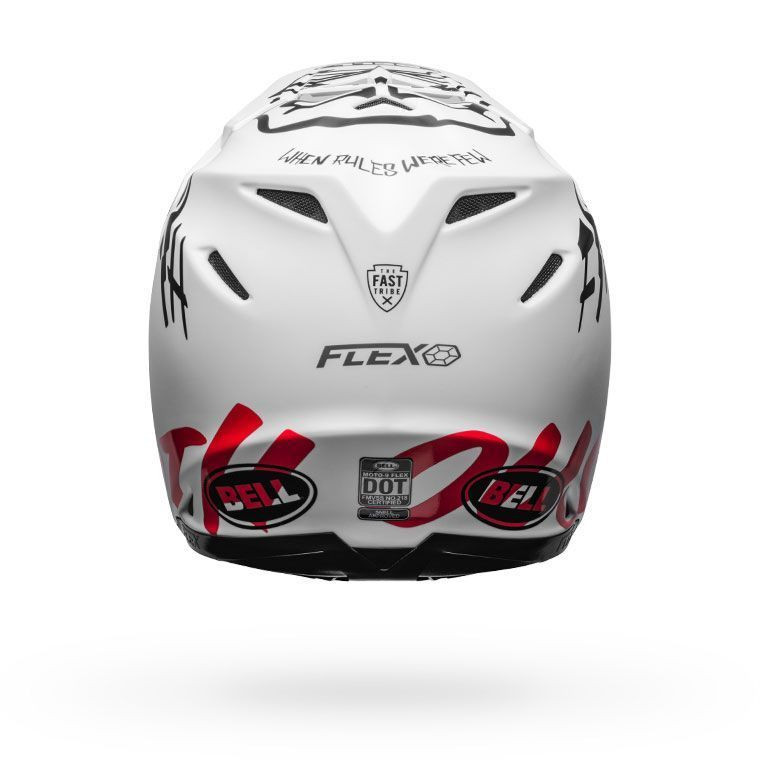Bell Moto-9 Flex Helmet Fasthouse WRWF Matte/White/Red/Black