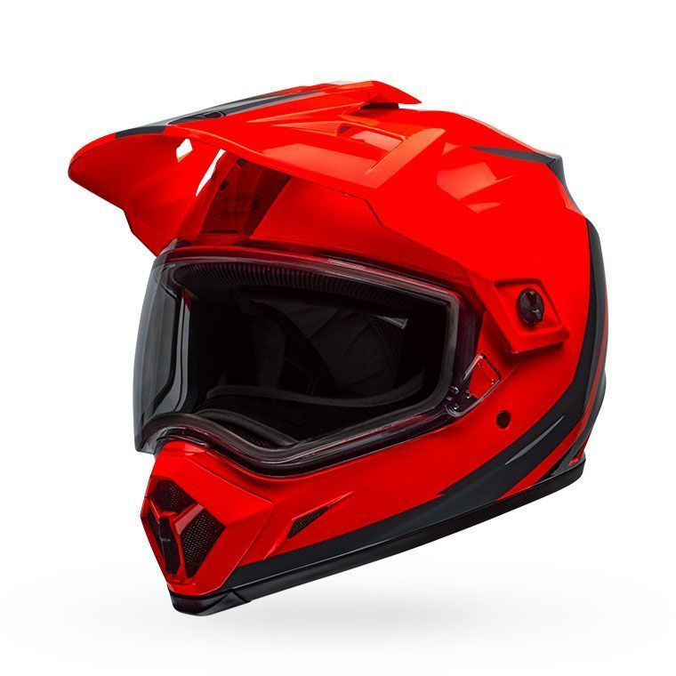 Bell MX-9 Adv Snow Dual Helmet Switchback Reflect Gloss Black/Flo