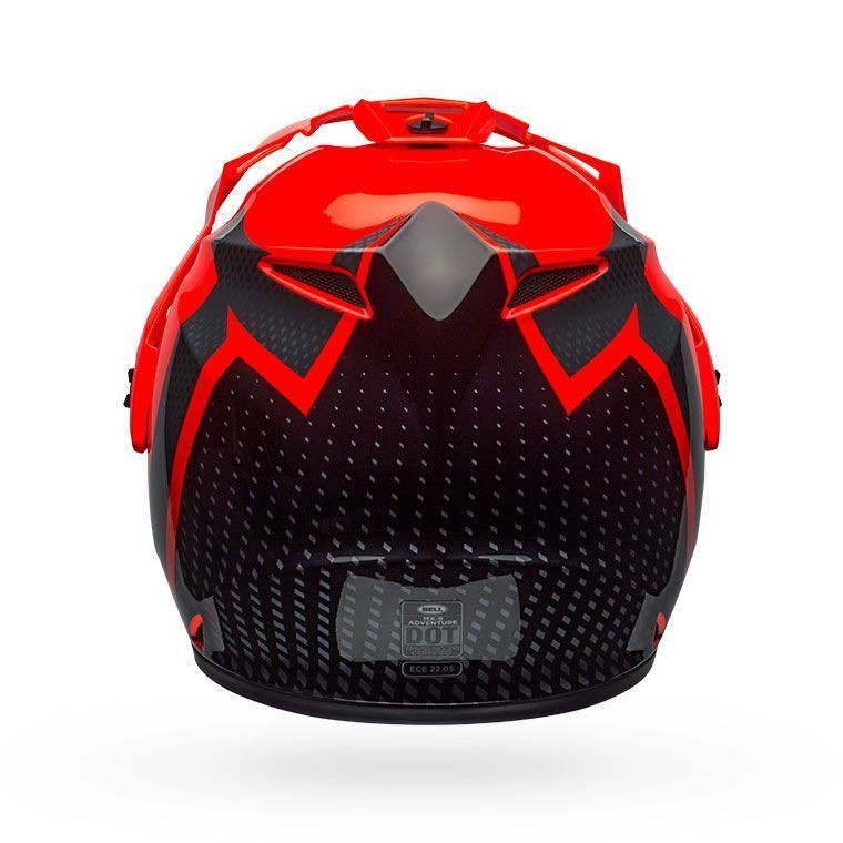 Bell MX-9 Adv Snow Dual Helmet Switchback Reflect Gloss Black/Flo