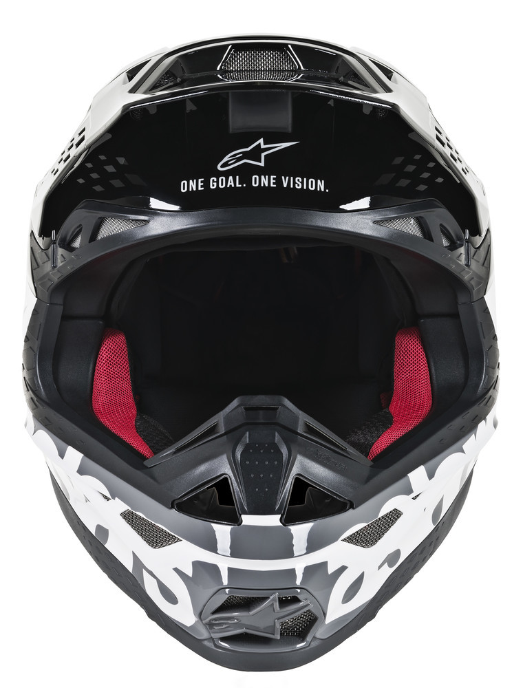 Alpinestars SUPERTech M-8 RADIUM WHITE/BLACK/GREY Helmet