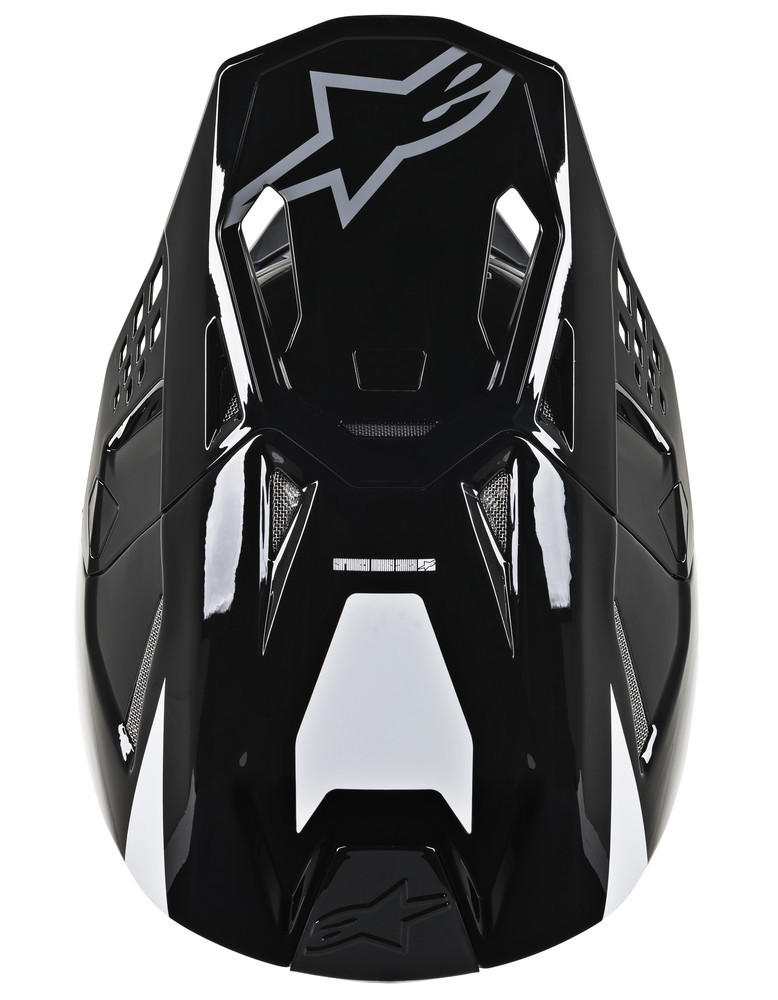 Alpinestars SUPERTech M-8 RADIUM WHITE/BLACK/GREY Helmet