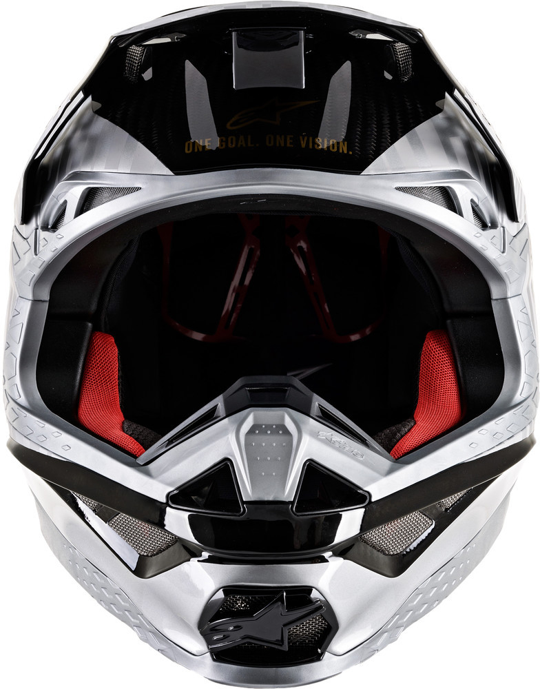 Alpinestars SUPERTech S-M10 ALLOY CARBON/GOLD Helmet