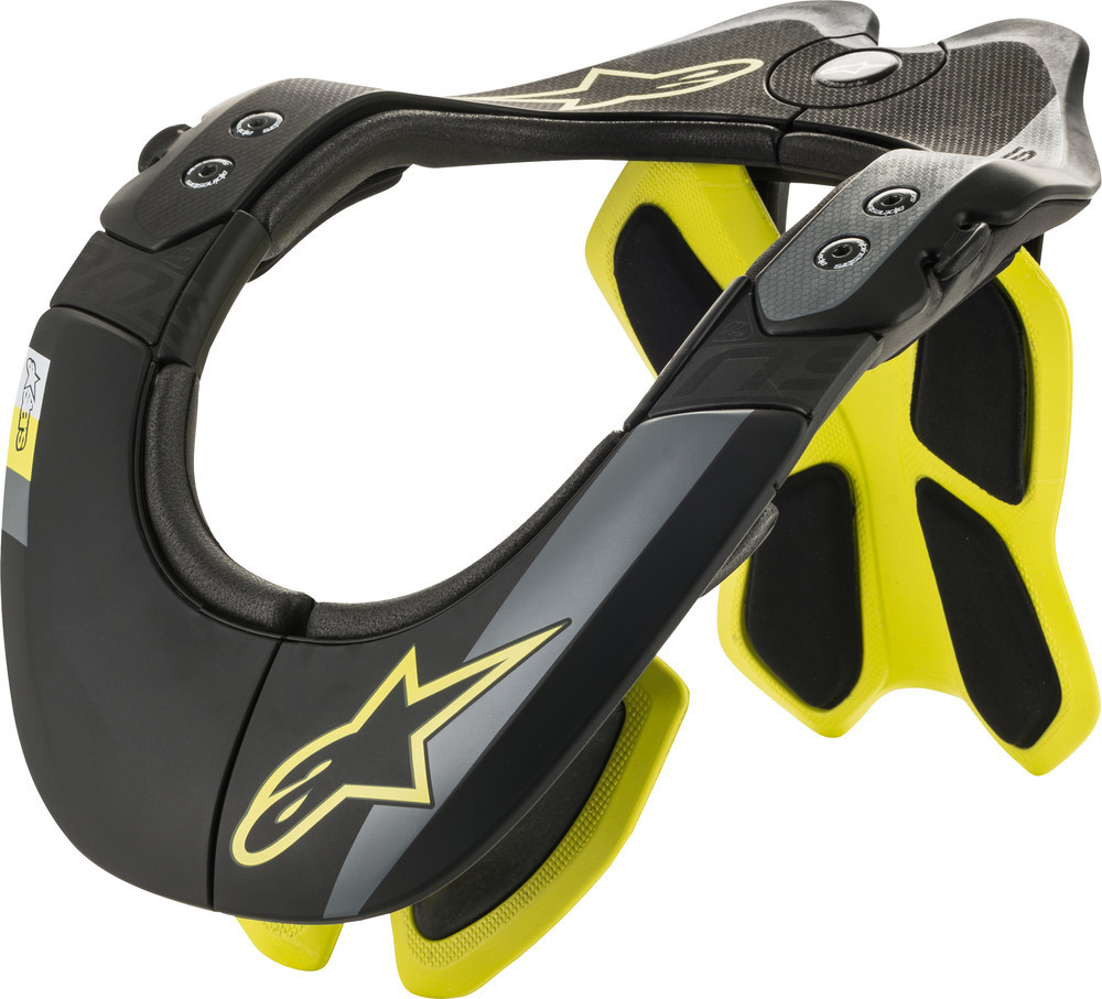 Alpinestars Bionic Neck Support Black/Yellow Lg-Xl