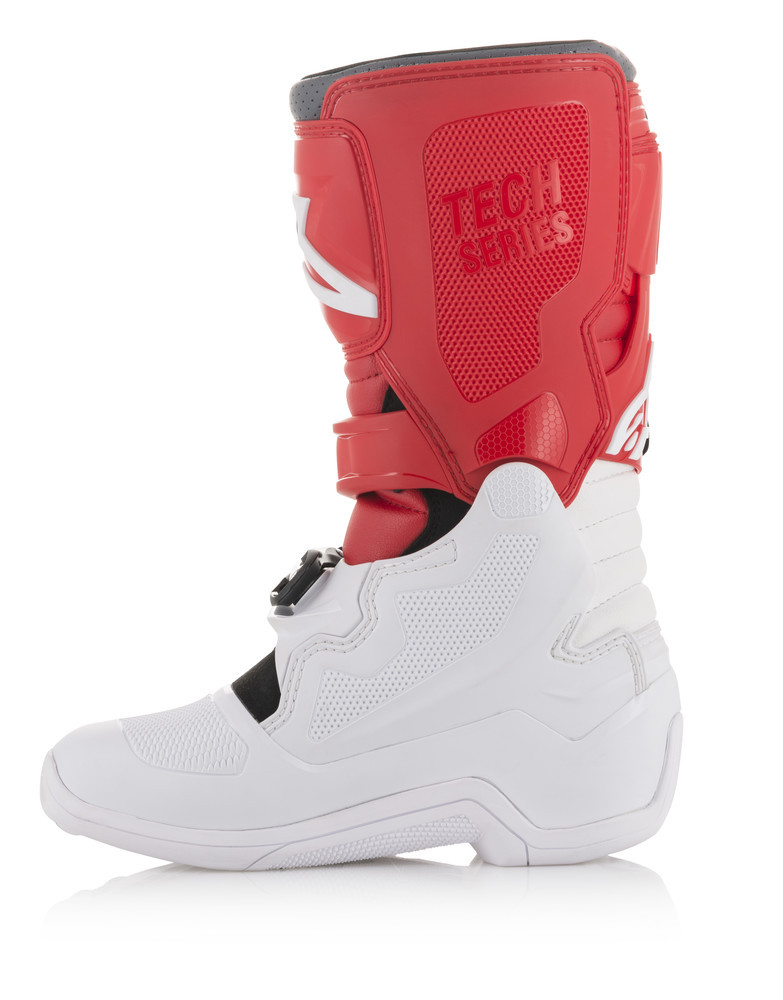 Alpinestars YOUTH Tech 7S WHITE/RED/GREY Boots